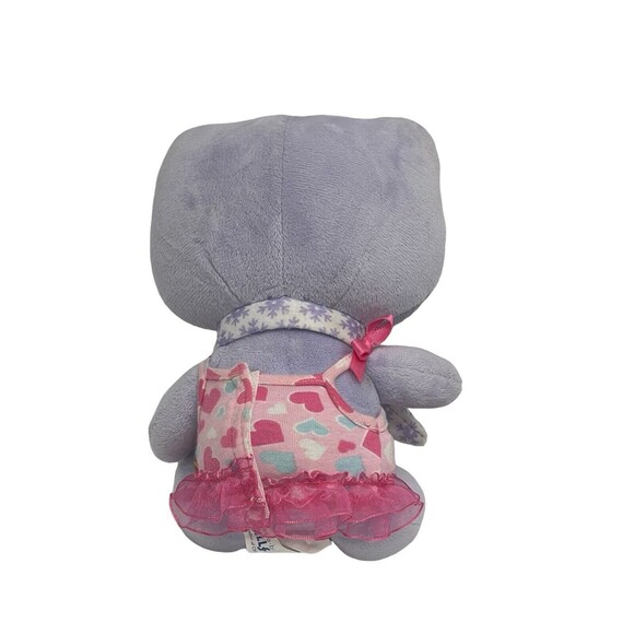 Hello Kitty Plush Toy Build A Bear Small Frys 8" Tall Light Purple With Dress - Picture 3 of 16
